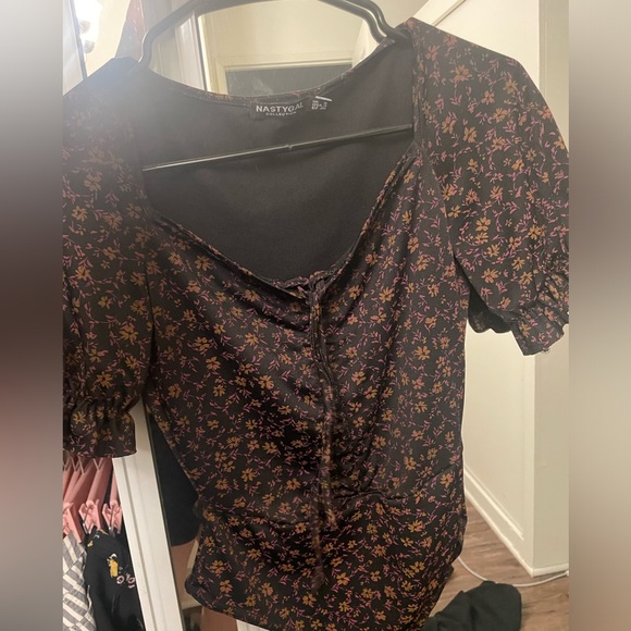 Nasty Gal floral bodysuit - Picture 2 of 2